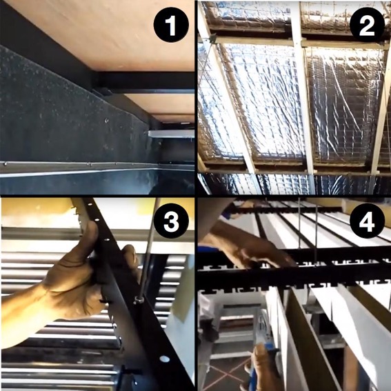 Instalasi Plank Ceiling