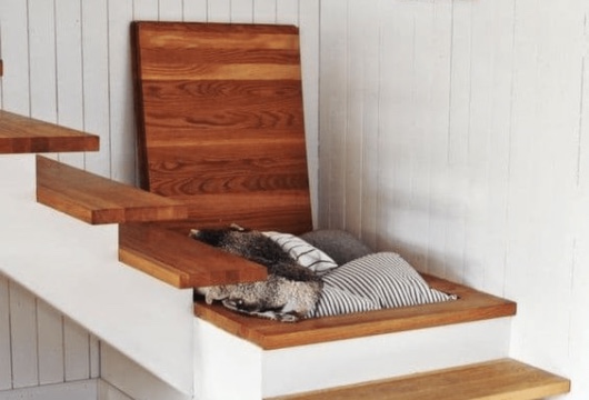 lift up stair storage