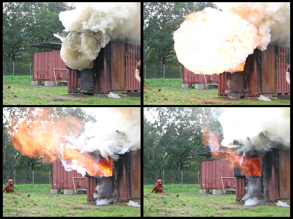 Simulasi Backdraft Simulasi Backdraft