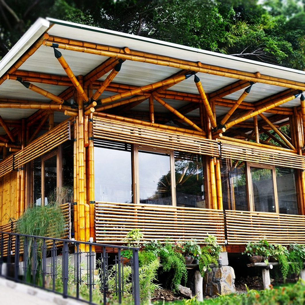 Bangunan Struktur Bambu