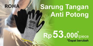 Roha Sarung Tangan Anti Potong