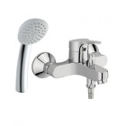 Concept Round Exposed Bath & Shower Mixer Shower Kit Kran Tanam Shower