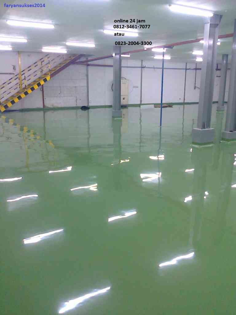 aplikasi epoxy lantai