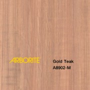 Arborate HPL Woodgrain A8902-M Gold Teak