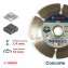 Bosch 4" Diamond Wheel Turbo Mata Potong Semen & Beton 1
