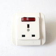 Stop Kontak AC 3P Galleo G155-55S Socket 3 Pin White