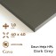 Daun Meja HPL Dark Grey 40 x 40 cm 1