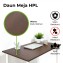 Daun Meja Lapis HPL Dark Walnut 60 x 100 cm 1