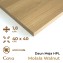 Daun Meja HPL Molala Walnut 40 x 40 cm 1