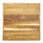 Daun Meja 40 x 40 cm Lapis Kayu Jati  Potongan 3