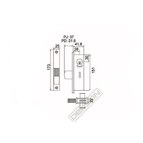 dekkson-alumunium-lock-kc-8128