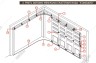 Dekkson BR 9101 Breket Sambung Pintu Dorong Menikung 2
