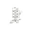 Engsel / Hinge Pintu Kupu-kupu Dekkson ESS DL 3X2.5X2MM 2BB SSS 2