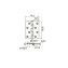 Engsel / Hinge Pintu Kupu-kupu Dekkson Deluxe ESS DL 4X3X3MM 2BB SSS 2