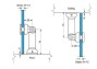 Dekkson Glass Clip GC 803075F SSS 2