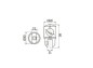 Dekkson Glass Holder GH 19-02 CP 2