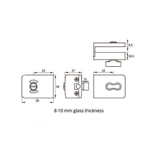 dekkson-glass-lock-il-8600c-cp