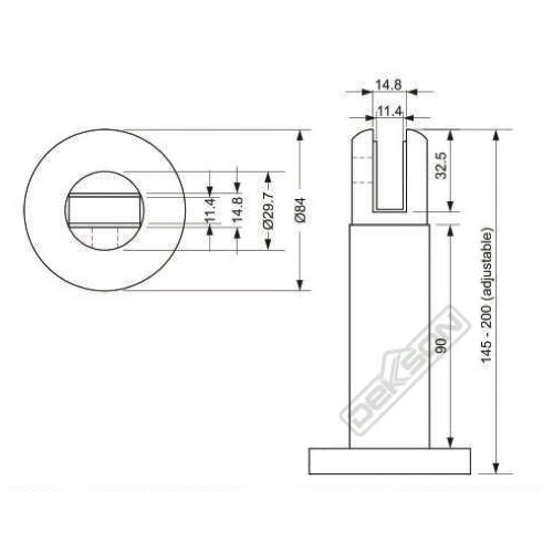 dekkson-kt-solid-001-810mm-sss
