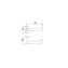 Dekkson LHTR 84030 OVAL SSS Handle Pintu Stainless 3