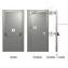 Dekkson Panic Bar for Steel Door ISEO Single Point Idea 2