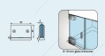 Dekkson Shower Hinge SH 8331 CP 2