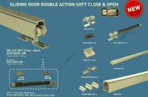 Dekkson Sliding Rail Double Action Soft Close & Open SCO 8020