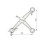 Dekkson Spider Fitting SF 8113 220MM SSS 2