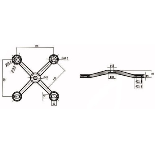 dekkson-spider-fitting-sf-8214-160mm-sss