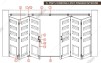 Dekkson WH 7186 Roda Atas Pintu Dorong Lipat Pinggir 2
