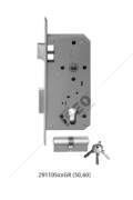 Iseo Mortise + Cylinder IL 60 mm 29110560 + 820930309 Grey