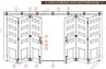 Set Aksesoris Pintu Dorong Lipat Eksterior Roda L 1