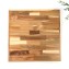 Daun Meja Lapis Jati Utuh Pola Acak Efek Daun Talas 40 x 40 cm 2
