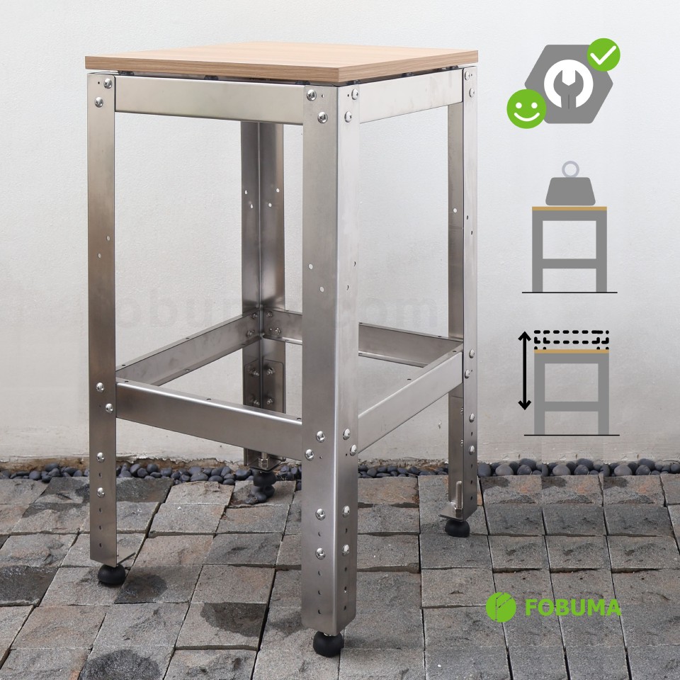 meja-kokoh-40-x-40-cm-stainless-steel