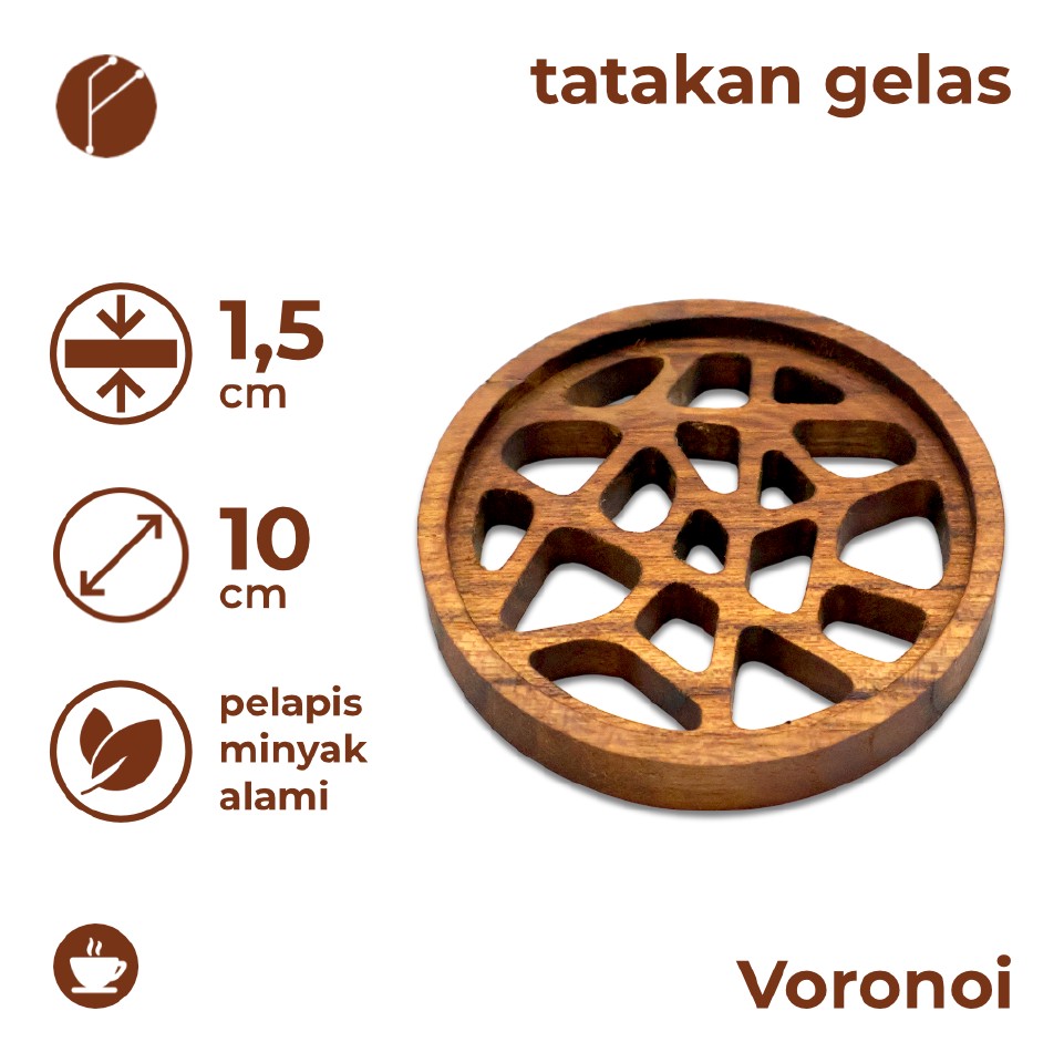 motif-voronoi-tatakan-gelas-kayu-jati