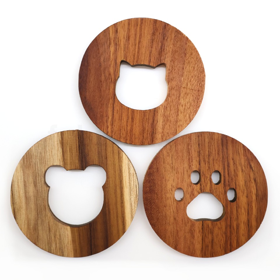 tatakan-gelas-datar-motif-hewan-wooden-coaster-animal