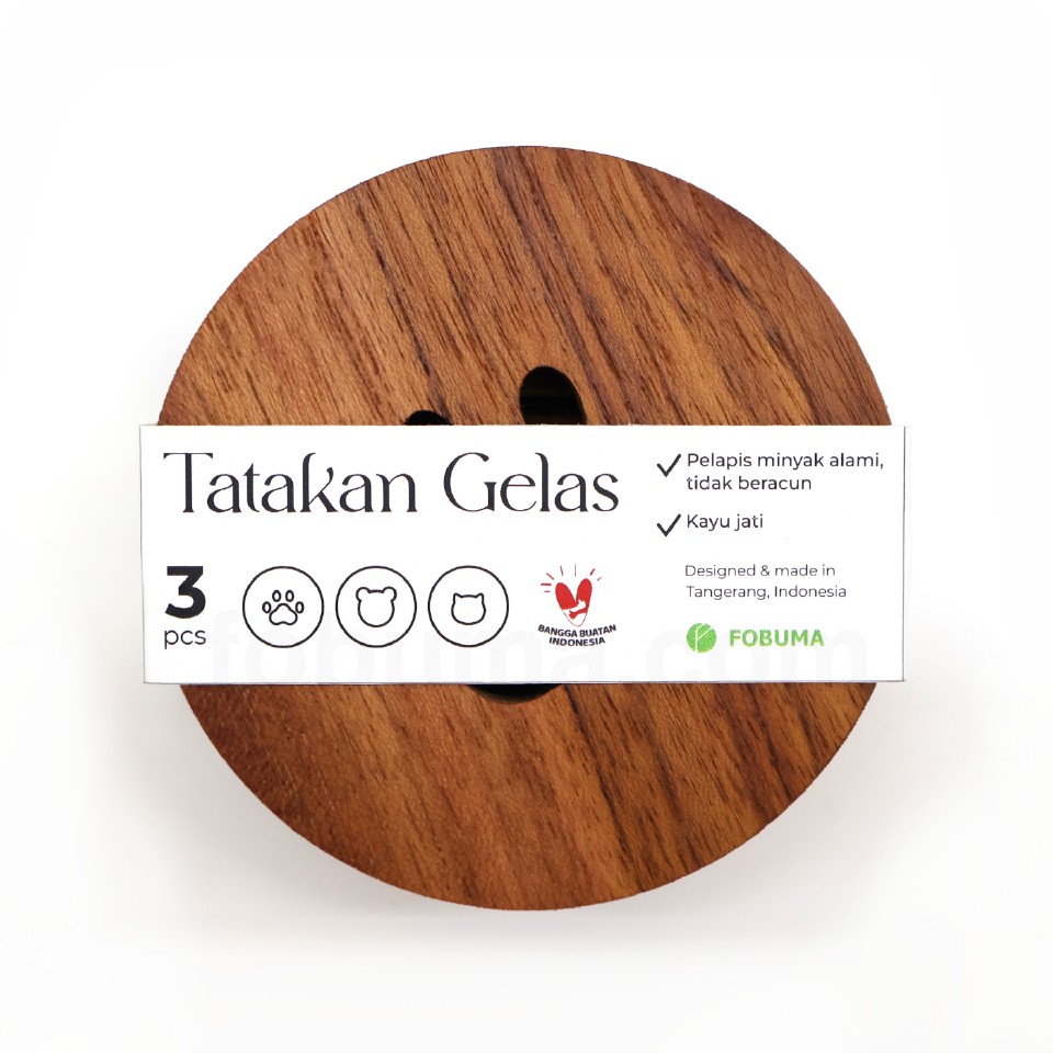 tatakan-gelas-datar-motif-hewan-wooden-coaster-animal