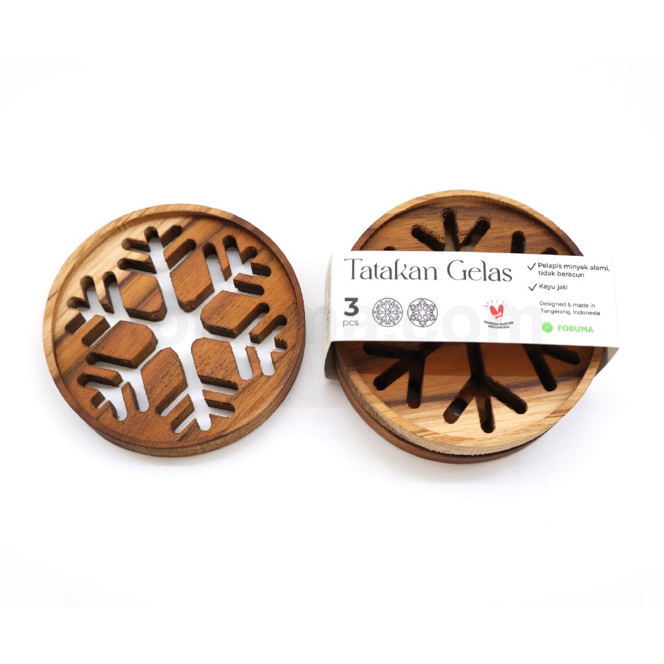 tatakan-gelas-motif-geometri-alami-snowflake-isi-3-pcs
