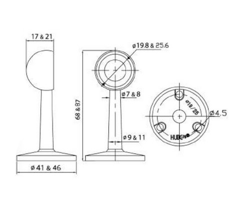 huben-bracket-tiang-ujung-pu25