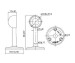 Huben Bracket Tiang Ujung PU-25 2