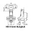 Huben Engsel Sendok Slide-On HB-8 Semi Bungkuk 2