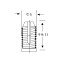 Huben Fisher 5 mm x 12 mm (putih) 2
