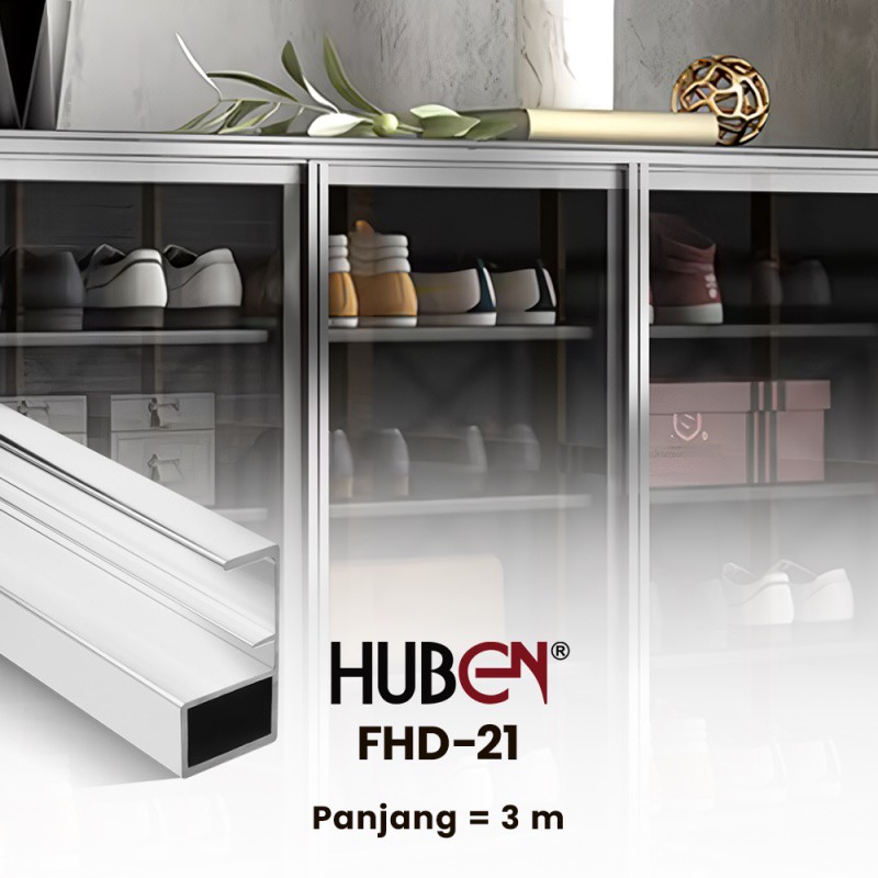 huben-frame-handle-aluminium-fhd21-3-meter