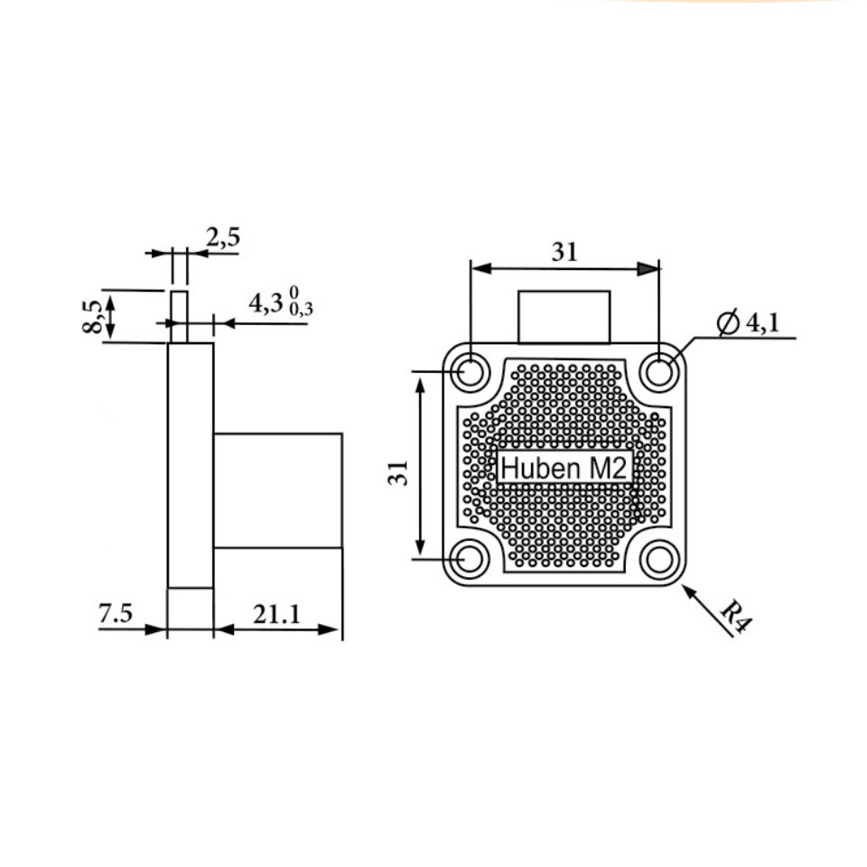 huben-kunci-kerangka-kosong-hm-181-m2