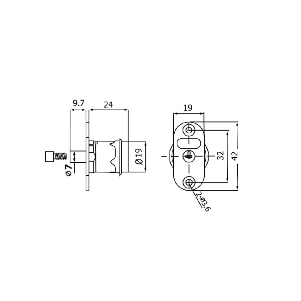 huben-kunci-tekan-hl-105-push-lock