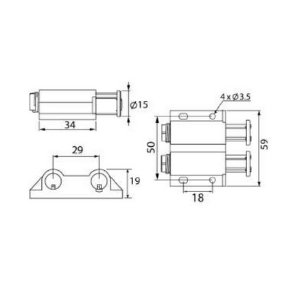 huben-magnit-double-md32