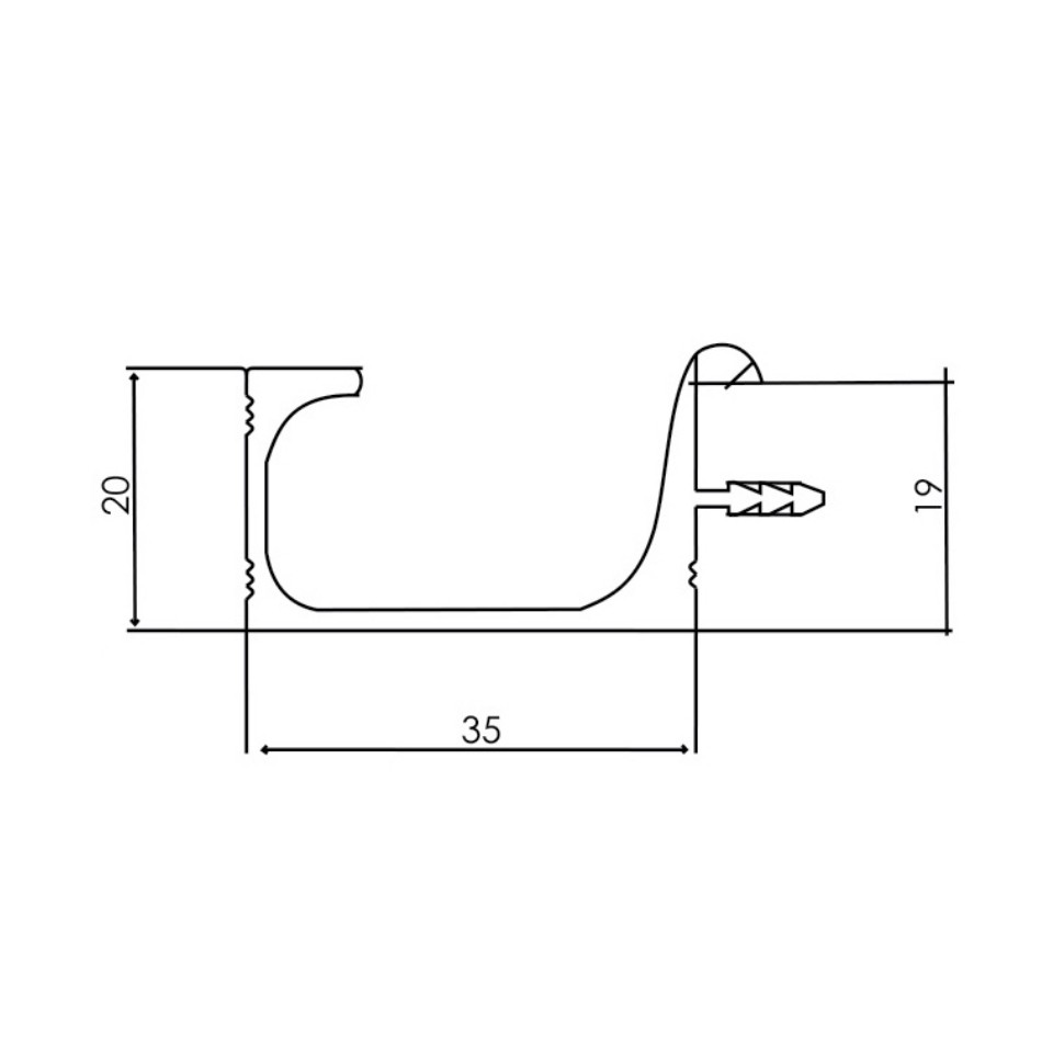 huben-profil-aluminium-gp-35