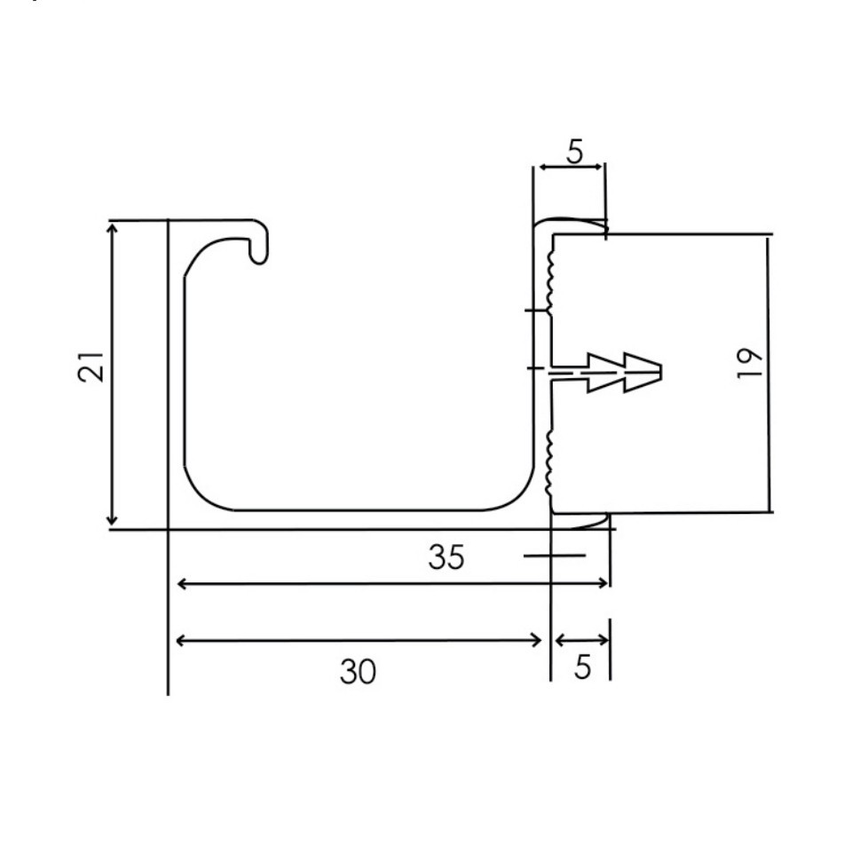 huben-profil-aluminium-gp-38