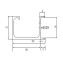 Huben Profil Aluminium GP 38 2