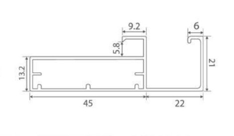 huben-profil-aluminium-lefhd127-lenaga