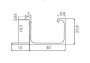 Huben Profil Aluminium LEGP-30 Lenaga 2